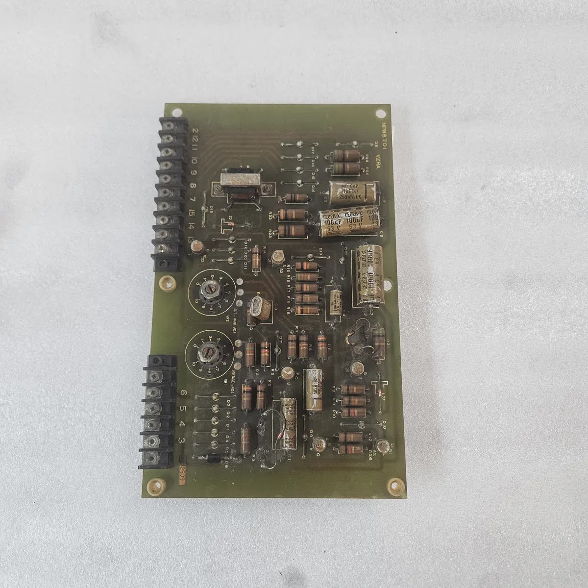 NPN6701 VZRA PCB Control Board Voltage Adj