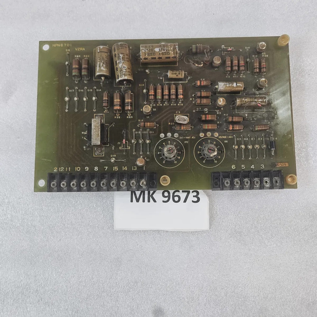 NPN6701 VZRA PCB Control Board Voltage Adj