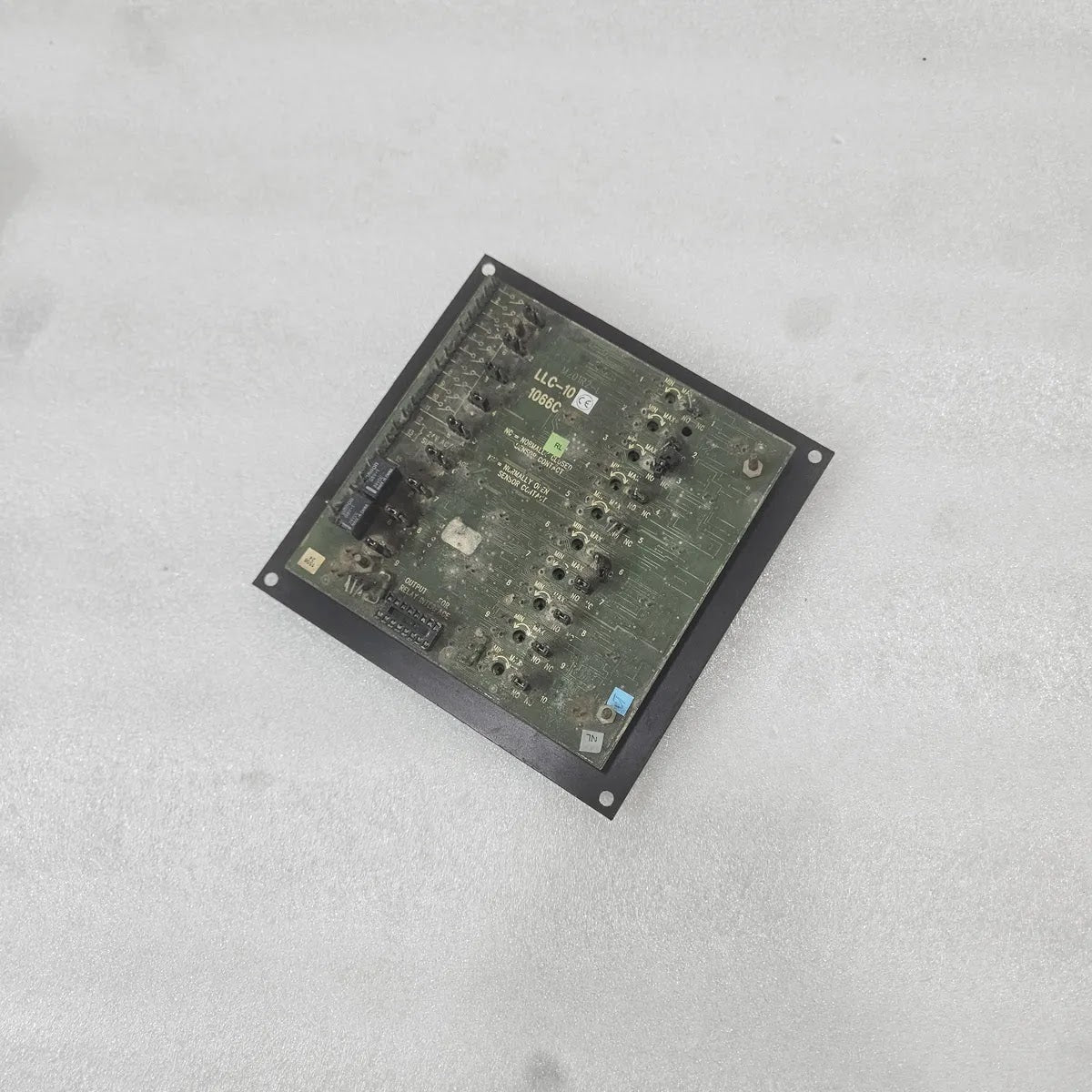 NDC LLC-10 1086C Alarm Control Module Power Test Reset