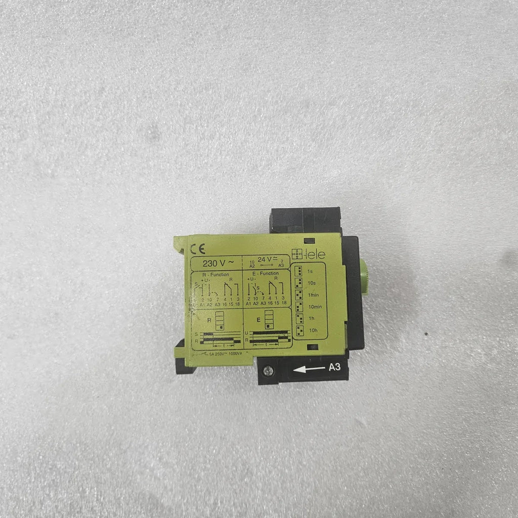 Tele DTR2E Time Delay Relay 230V 24V 5A 1000VA