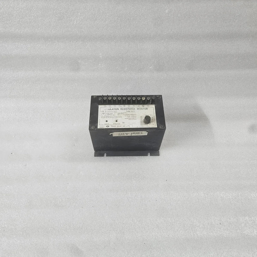 Toyo Keiki IS-3 Insulation Resistance Monitor NH-287