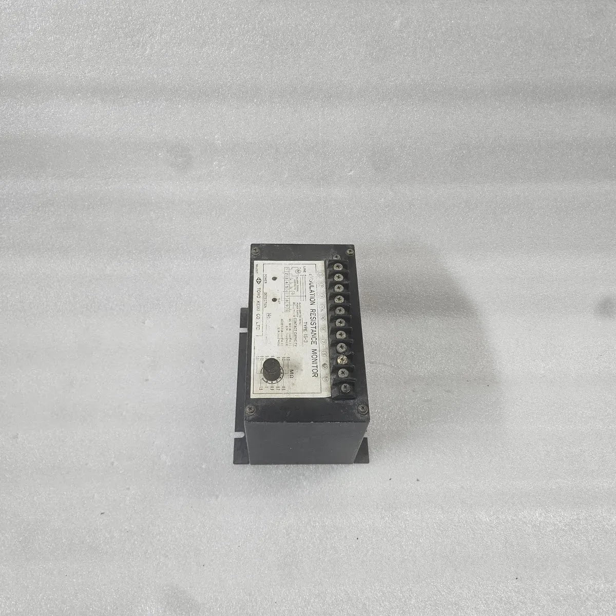 Toyo Keiki IS-3 Insulation Resistance Monitor NH-287