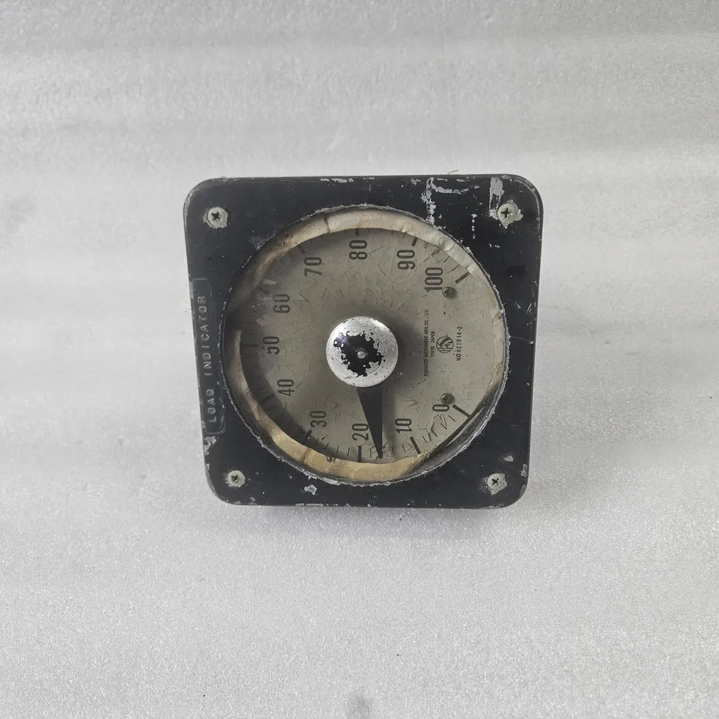 Kumamoto Instrument 627914-2 Load Indicator Panel Meter 0-100