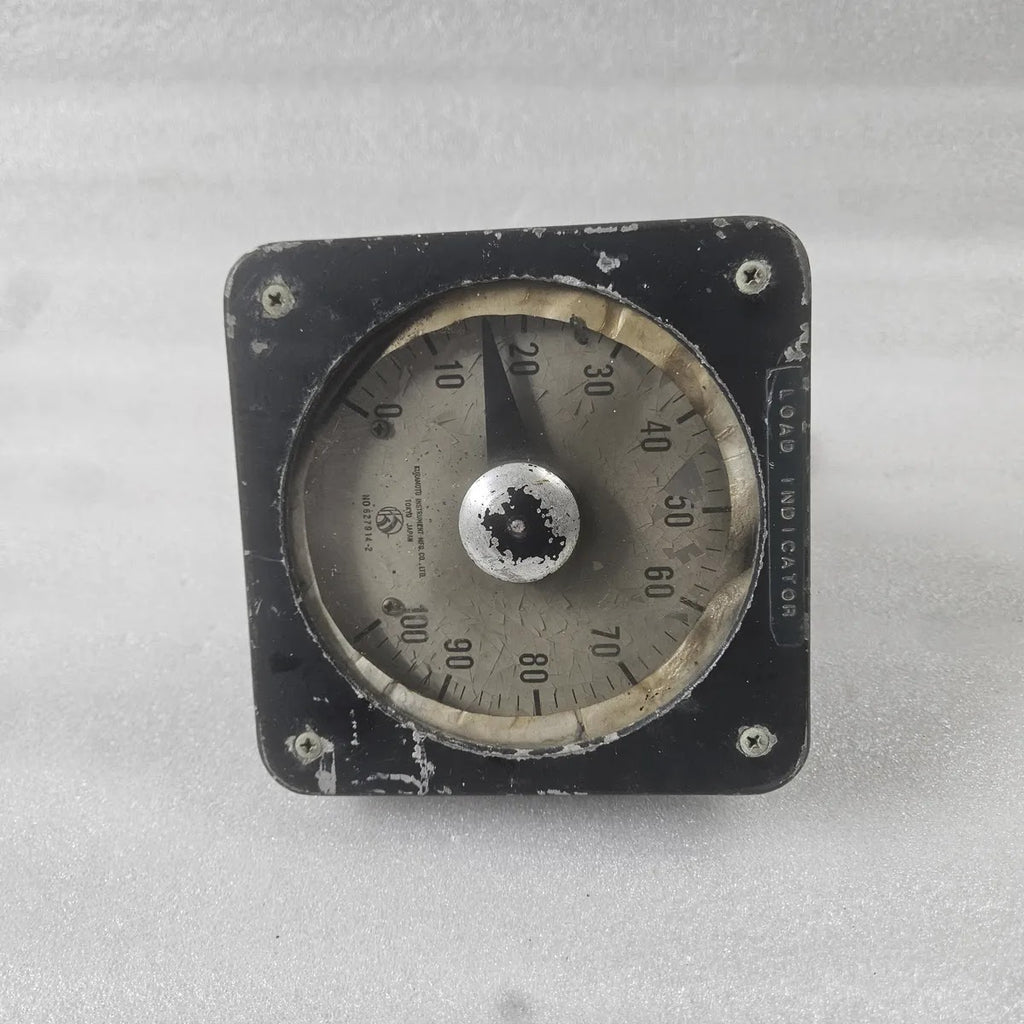 Kumamoto Instrument 627914-2 Load Indicator Panel Meter 0-100