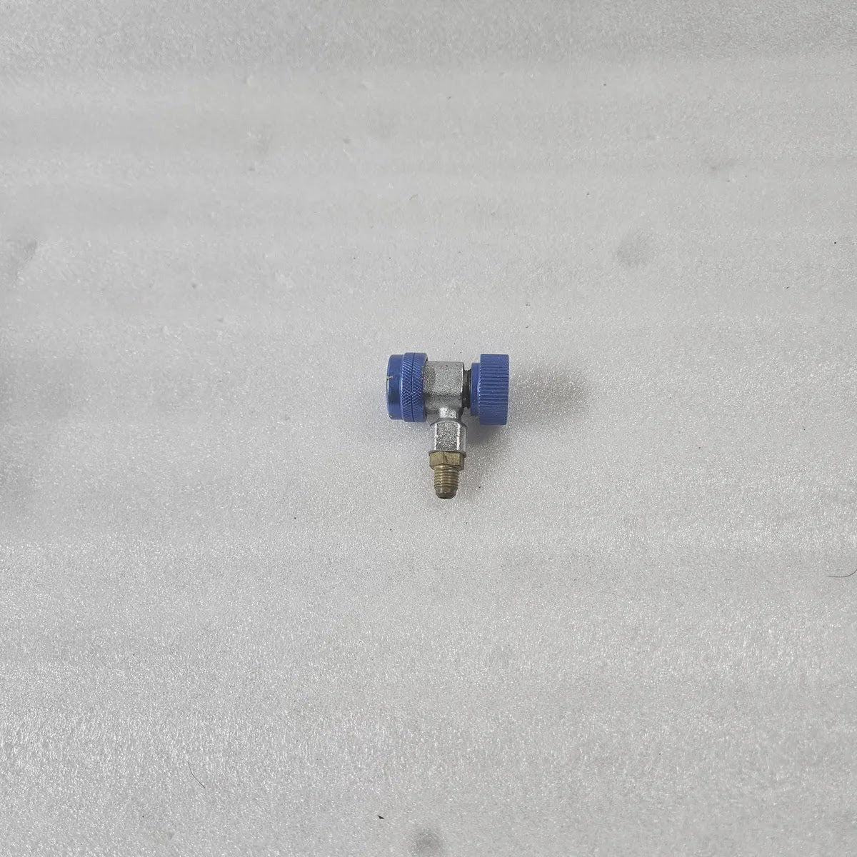 AC Refrigerant Quick Coupler Low Side Charging Adapter Blue