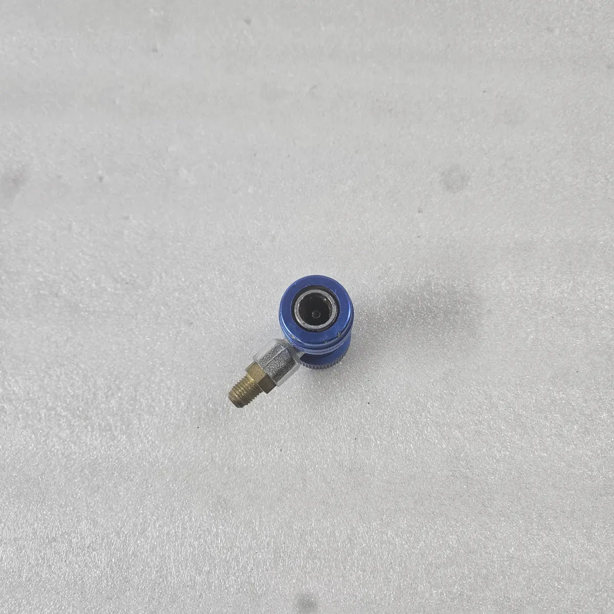 AC Refrigerant Quick Coupler Low Side Charging Adapter Blue