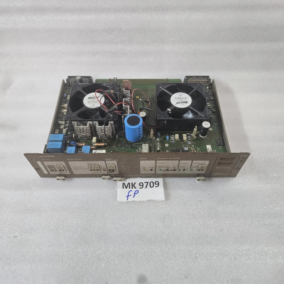 Siemens DC Line Power Supply 24VDC 5V/15V/24VDC Relay 250VAC/3A - FOR PARTS