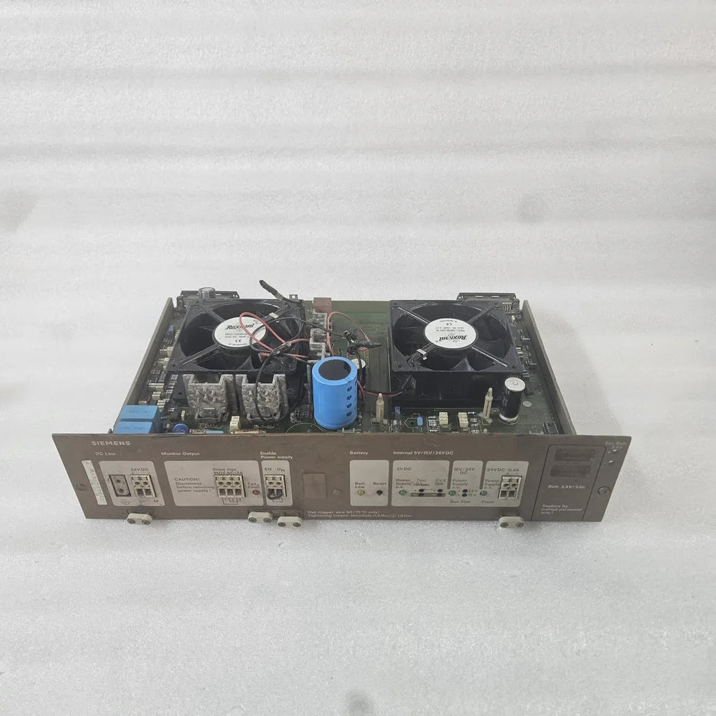 Siemens DC Line Power Supply 24VDC 5V/15V/24VDC Relay 250VAC/3A - FOR PARTS
