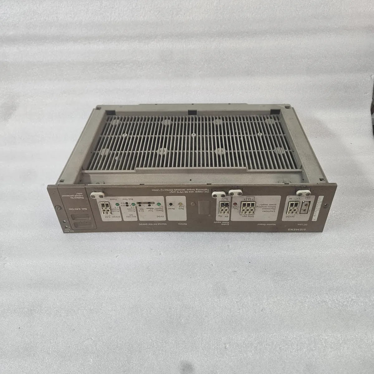 Siemens DC Line Power Supply 24VDC 5V/15V/24VDC Relay 250VAC/3A - FOR PARTS