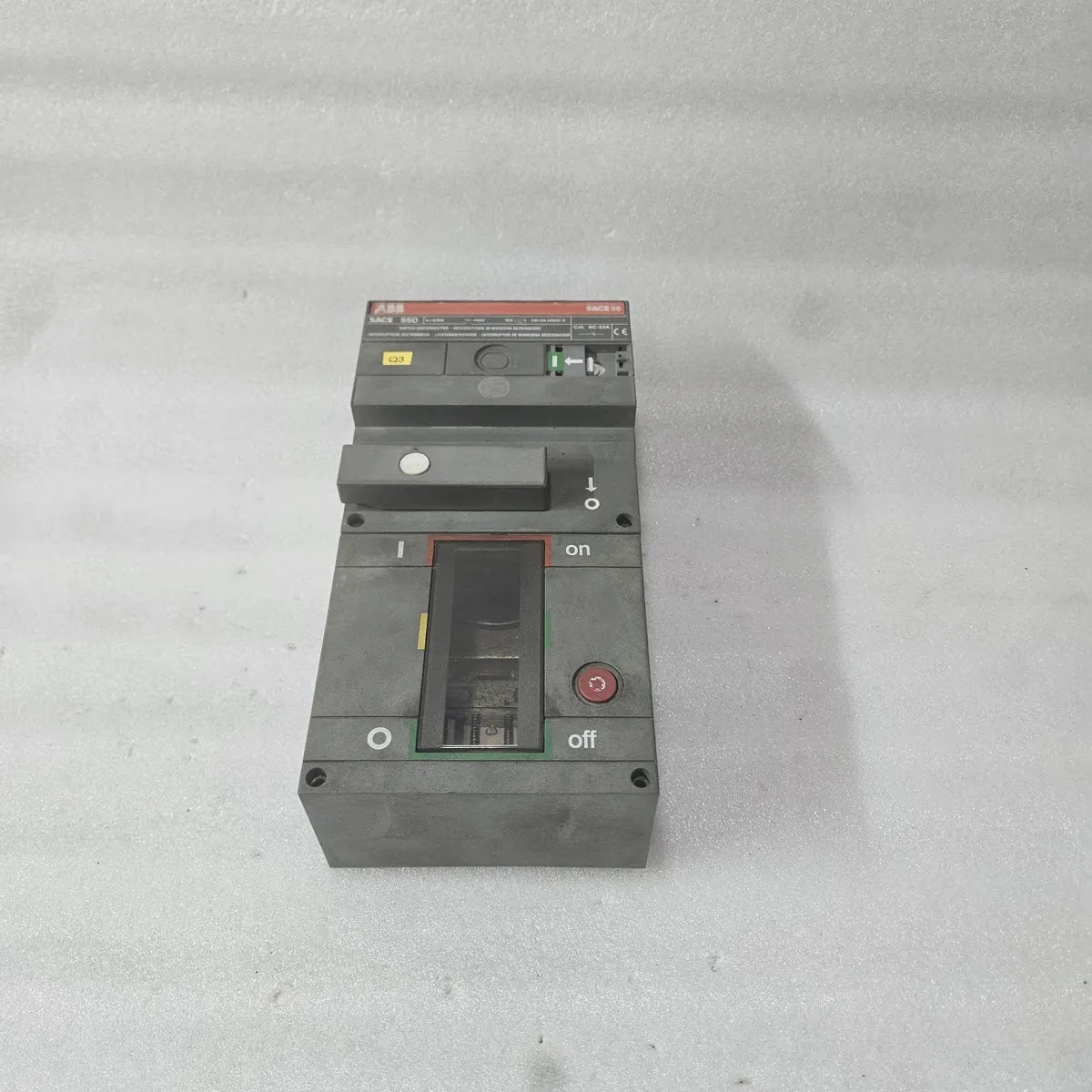 ABB SACE S6D Switch Disconnector 630A 690V AC-23A