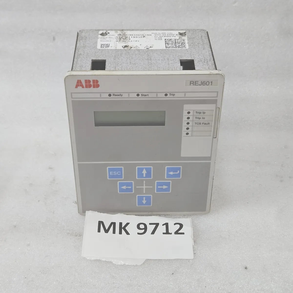 ABB REJ601BE446BC1NH Overcurrent Protection Relay 24-240V AC/DC 5A