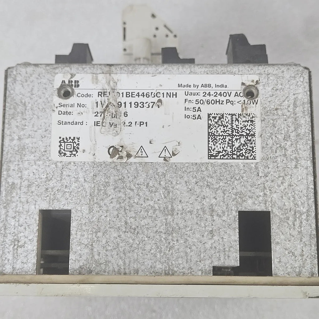 ABB REJ601BE446BC1NH Overcurrent Protection Relay 24-240V AC/DC 5A