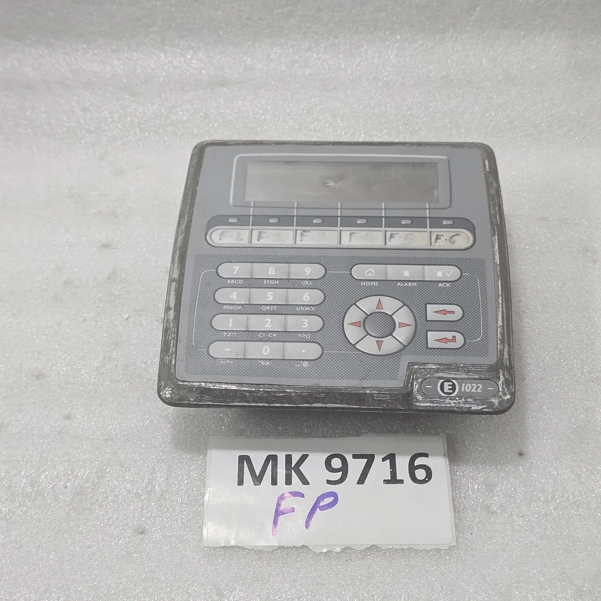 Mitsubishi E1022 Operator Interface HMI 24VDC RS422 RS485 - FOR PARTS