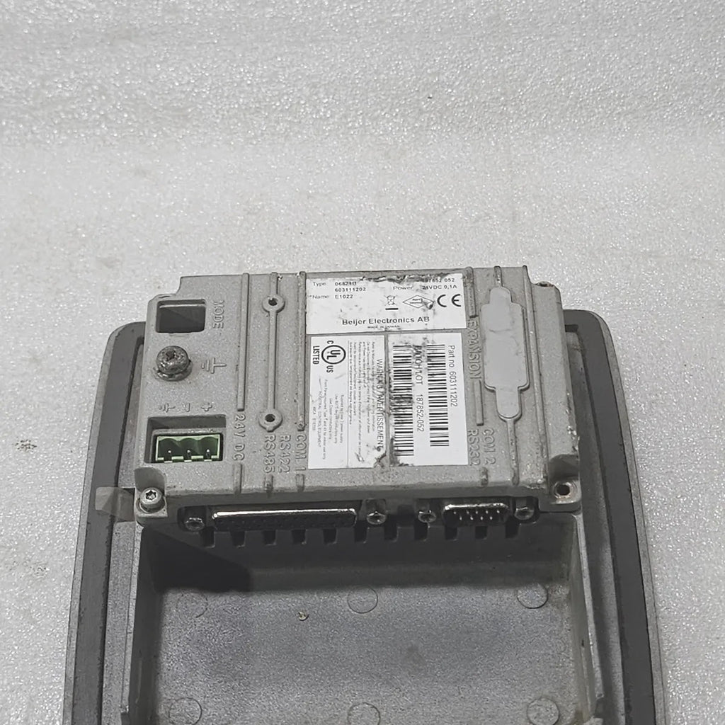 Beijer Electronics E1022 Operator Panel 24V DC 603111202 - FOR PARTS