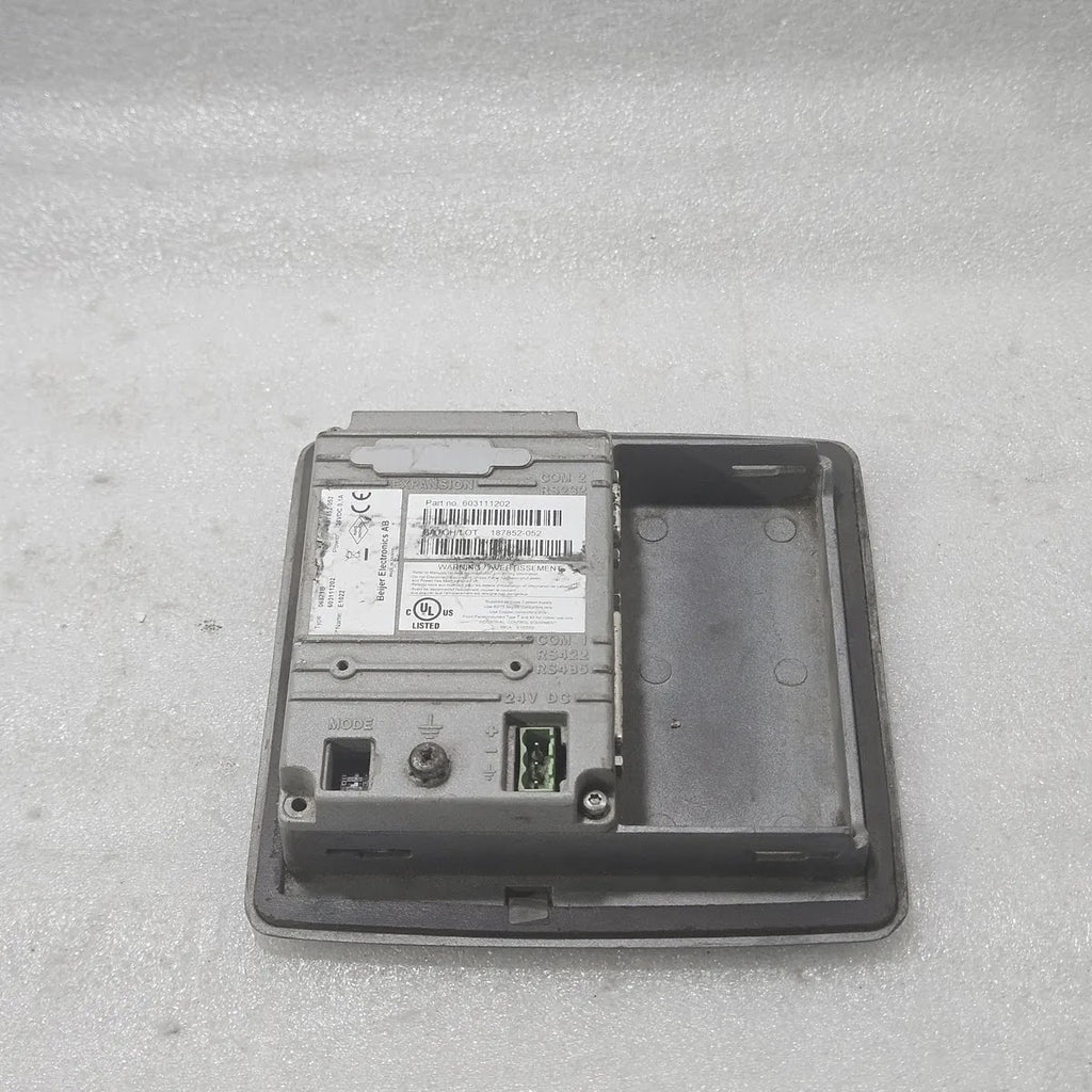 Beijer Electronics E1022 Operator Panel 24V DC 603111202 - FOR PARTS