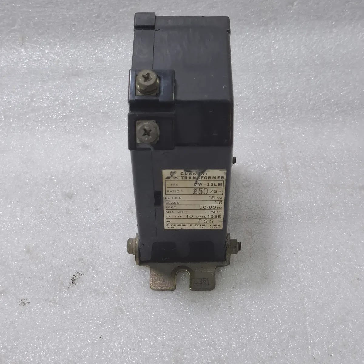 Mitsubishi Electric CW-15LM Current Transformer 250/5A 1150V