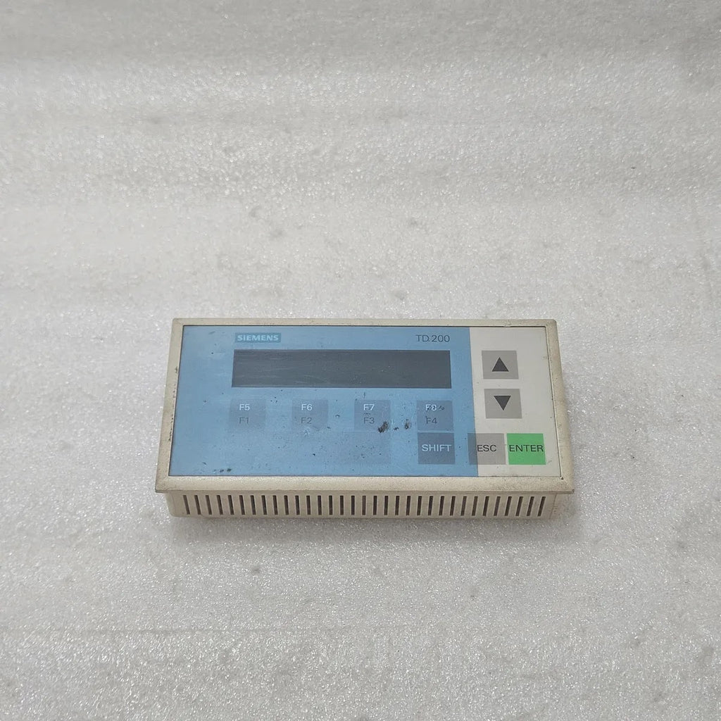 Siemens TD 200 Text Display Operator Panel - FOR PARTS
