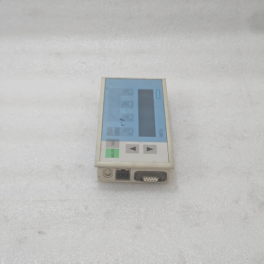Siemens TD 200 Text Display Operator Panel - FOR PARTS