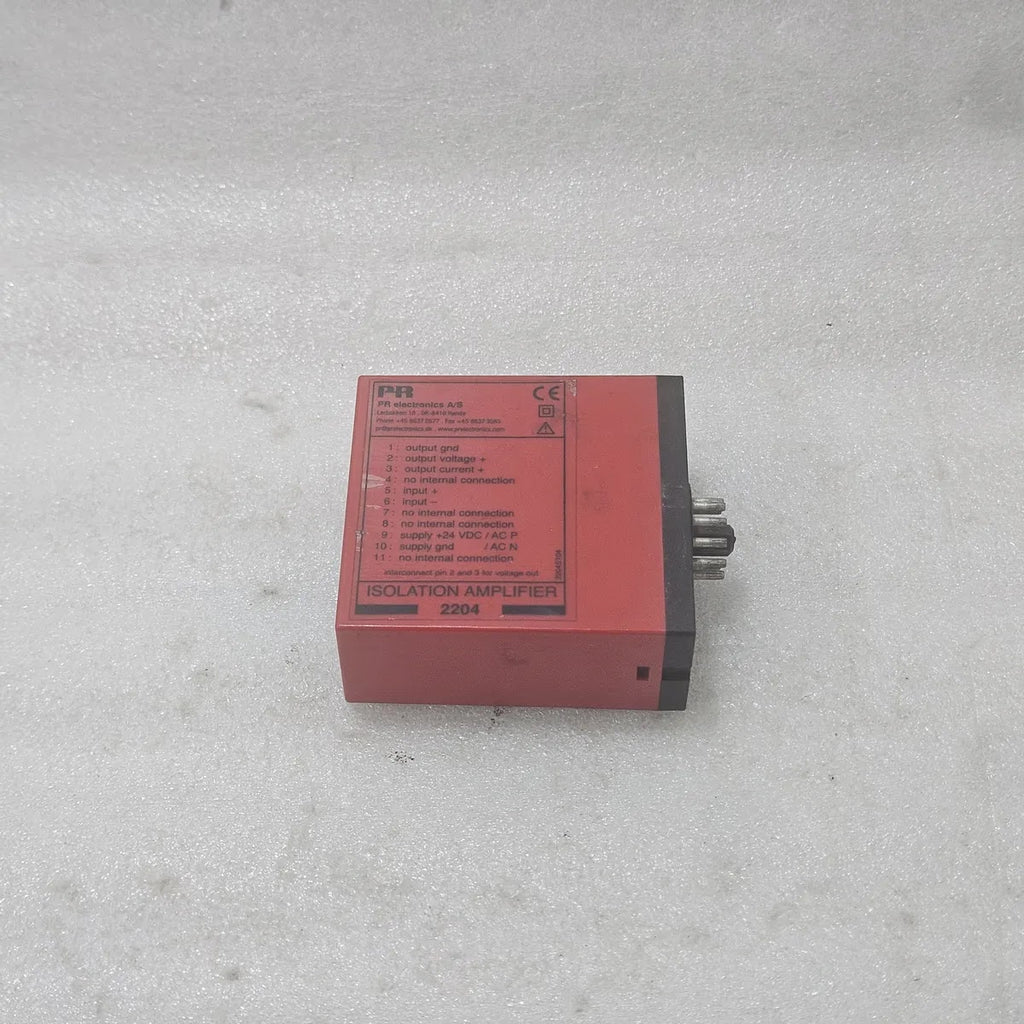 PR Electronics 2204 Isolation Amplifier 24 VDC 1.3W - FOR PARTS