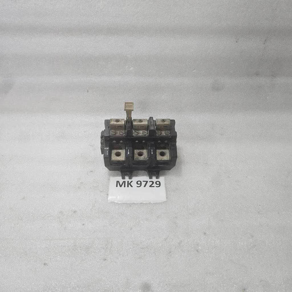 A Bradley Thermal Overload Relay 3-Pole with Reset