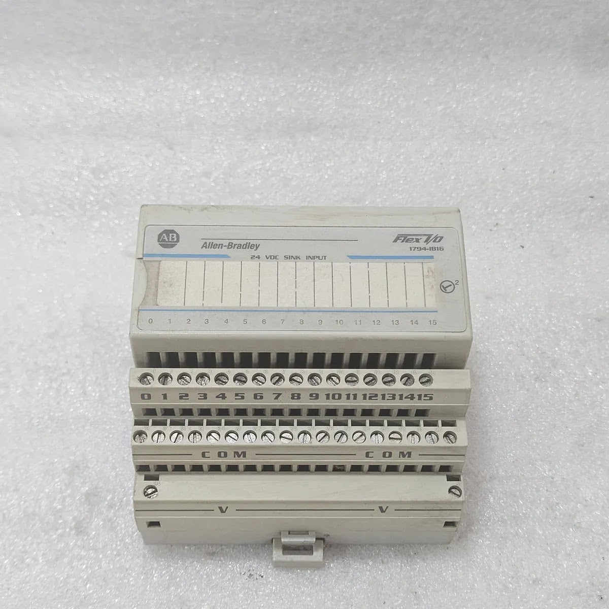A Bradley 1794-IB16 Flex I/O 24VDC Sink Input Module