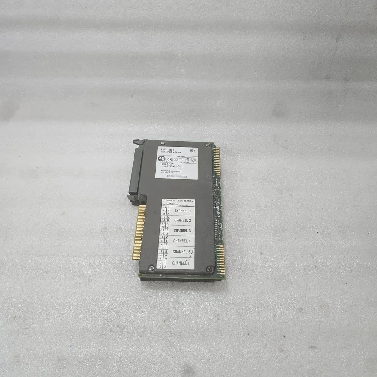 A Bradley 1771-IR C RTD Input Module Series C 6-Ch