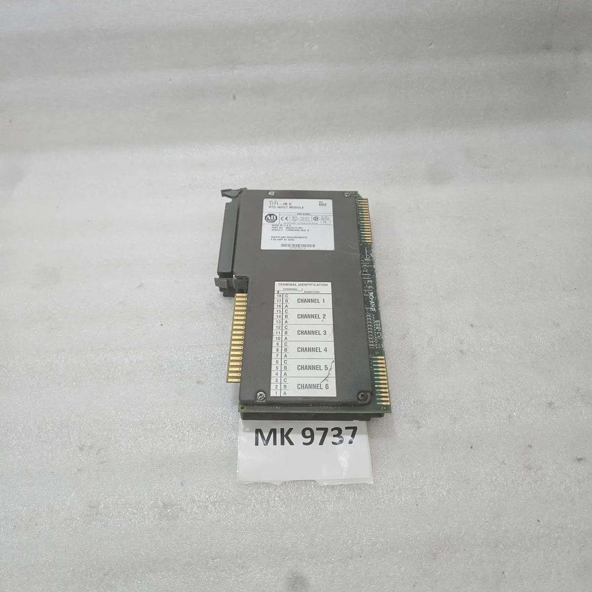 A Bradley 1771-IR C RTD Input Module Series C 6-Ch