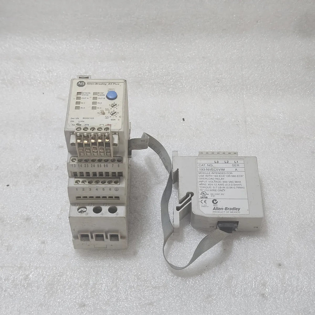 A Bradley 193-EC5CB E3 Plus Overload Relay 5-25A 690V