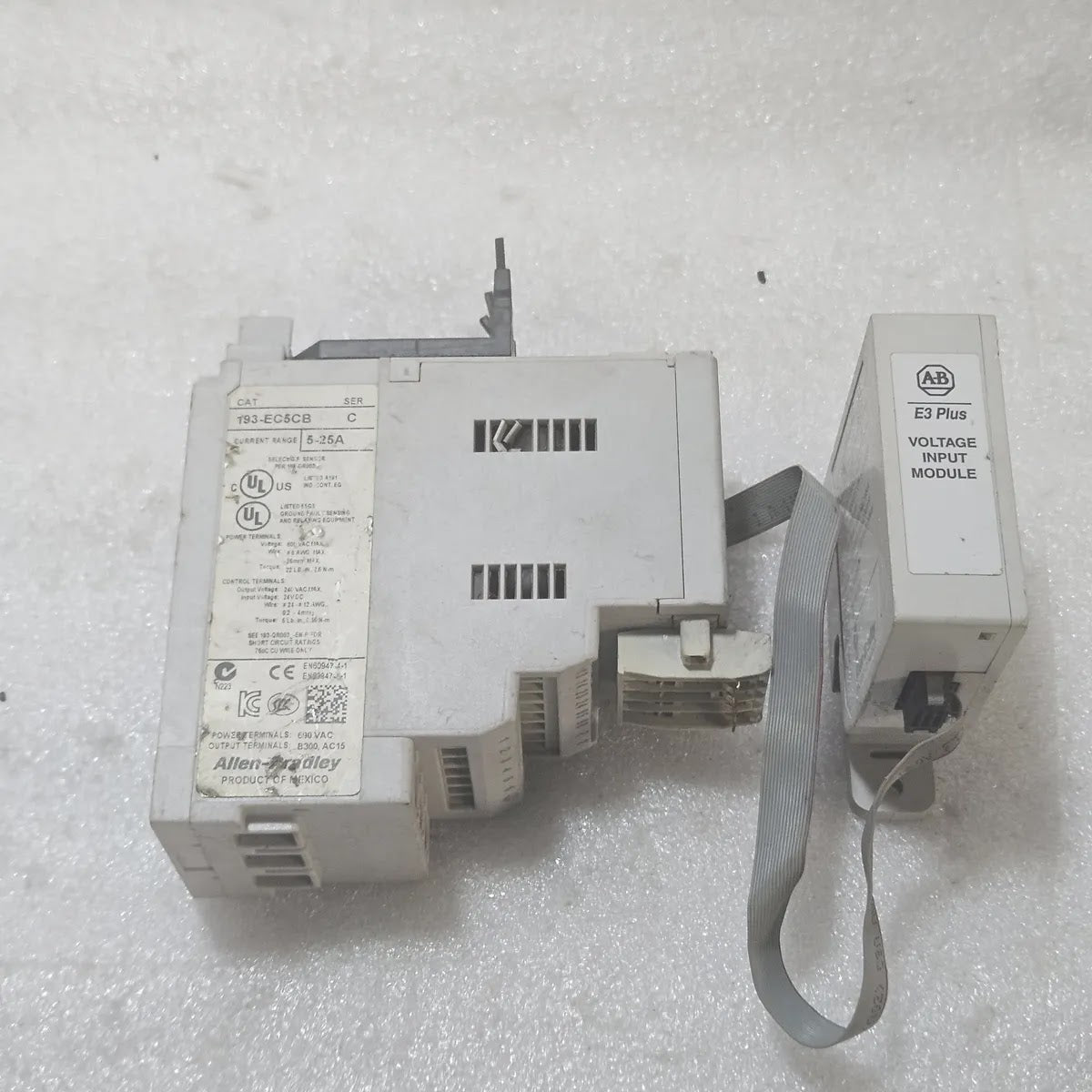 A Bradley 193-EC5CB E3 Plus Overload Relay 5-25A 690V