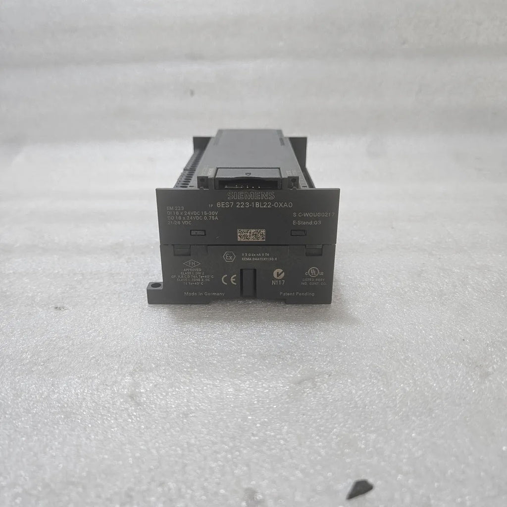 Siemens 6ES7 223-1BL22-0XA0 EM 223 DC/DC 16DI 16DO PLC Module - FOR PARTS