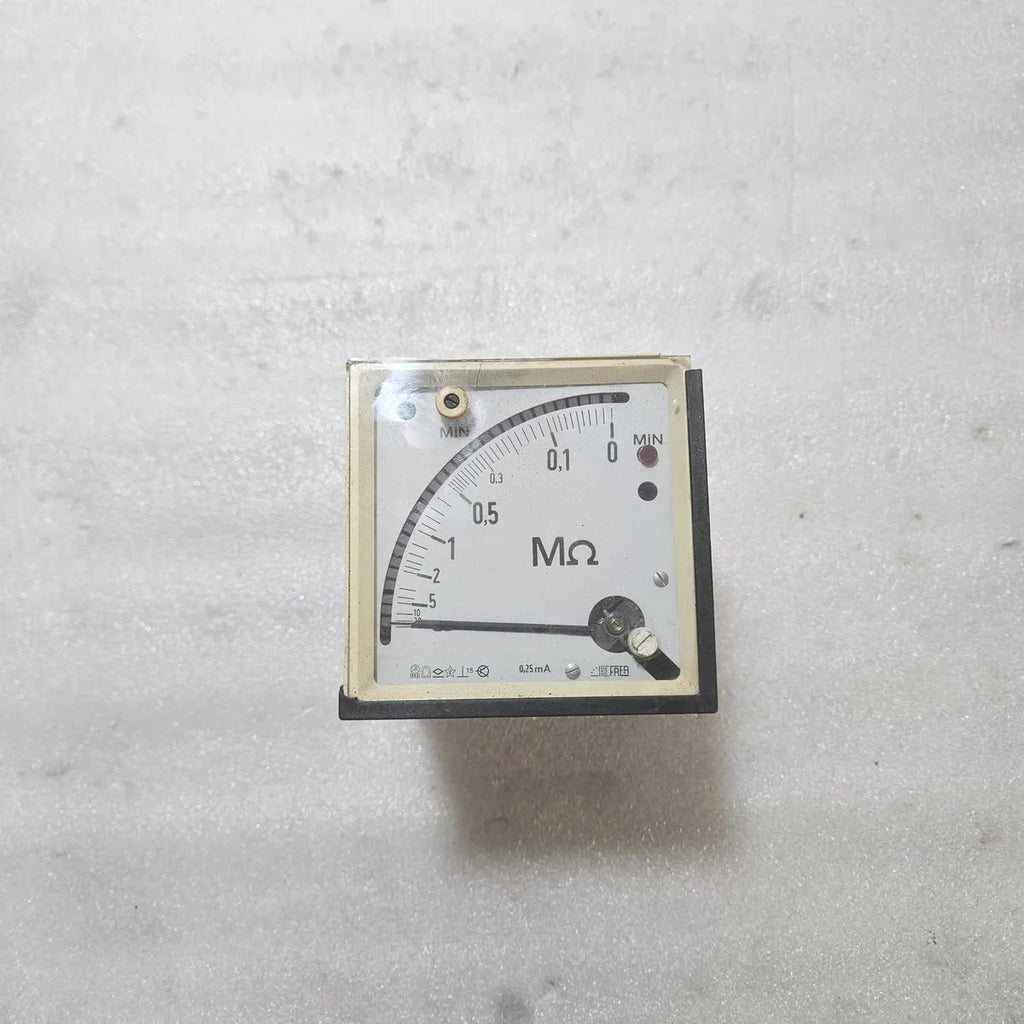 FREB Sc2500/1S MΩ Insulation Monitor Panel Meter 0.25mA 220V - FOR PARTS