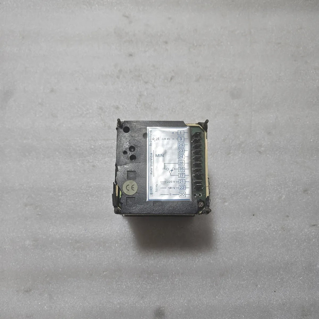 FREB Sc2500/1S MΩ Insulation Monitor Panel Meter 0.25mA 220V - FOR PARTS