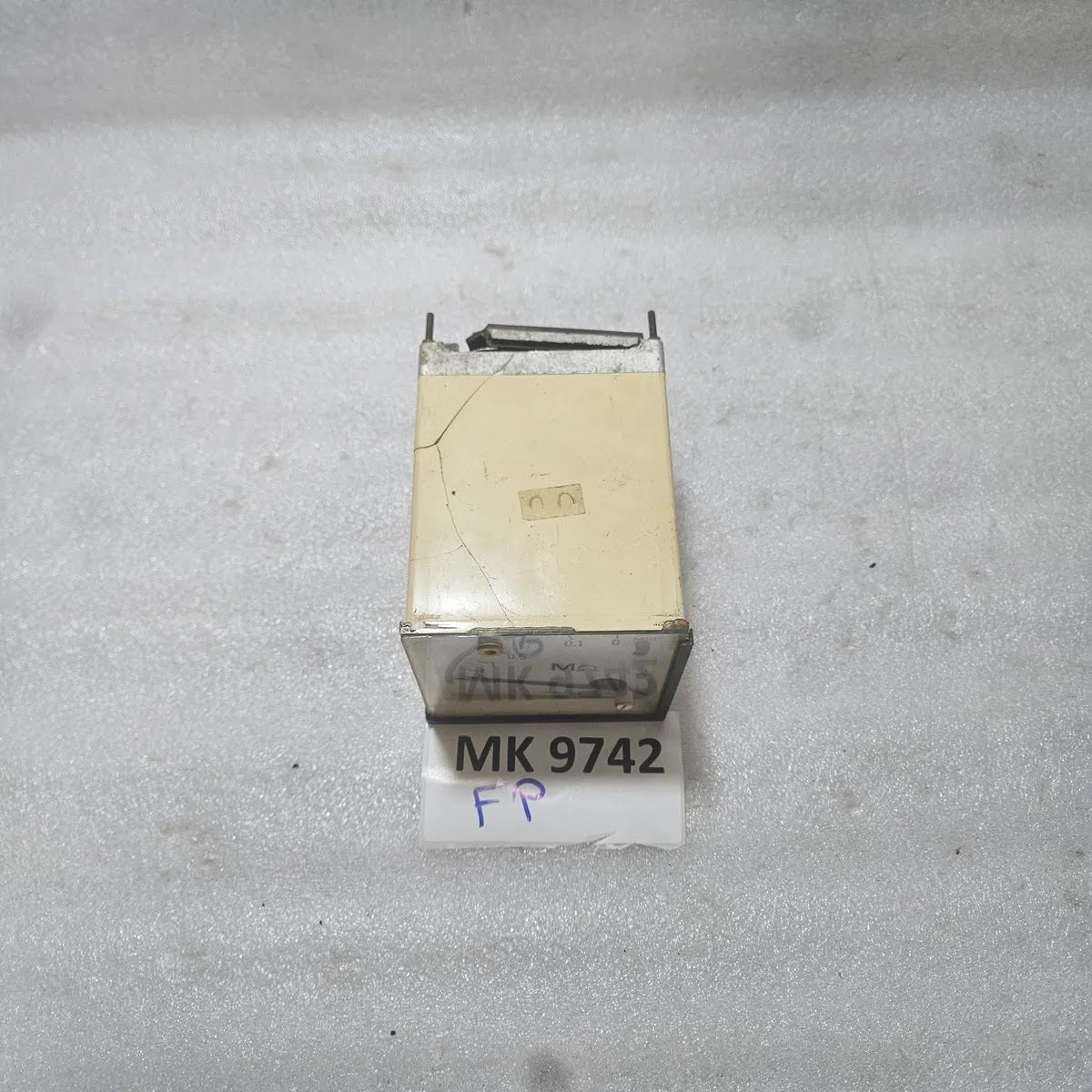 FREB Sc2500/1S MΩ Insulation Monitor Panel Meter 0.25mA 220V - FOR PARTS