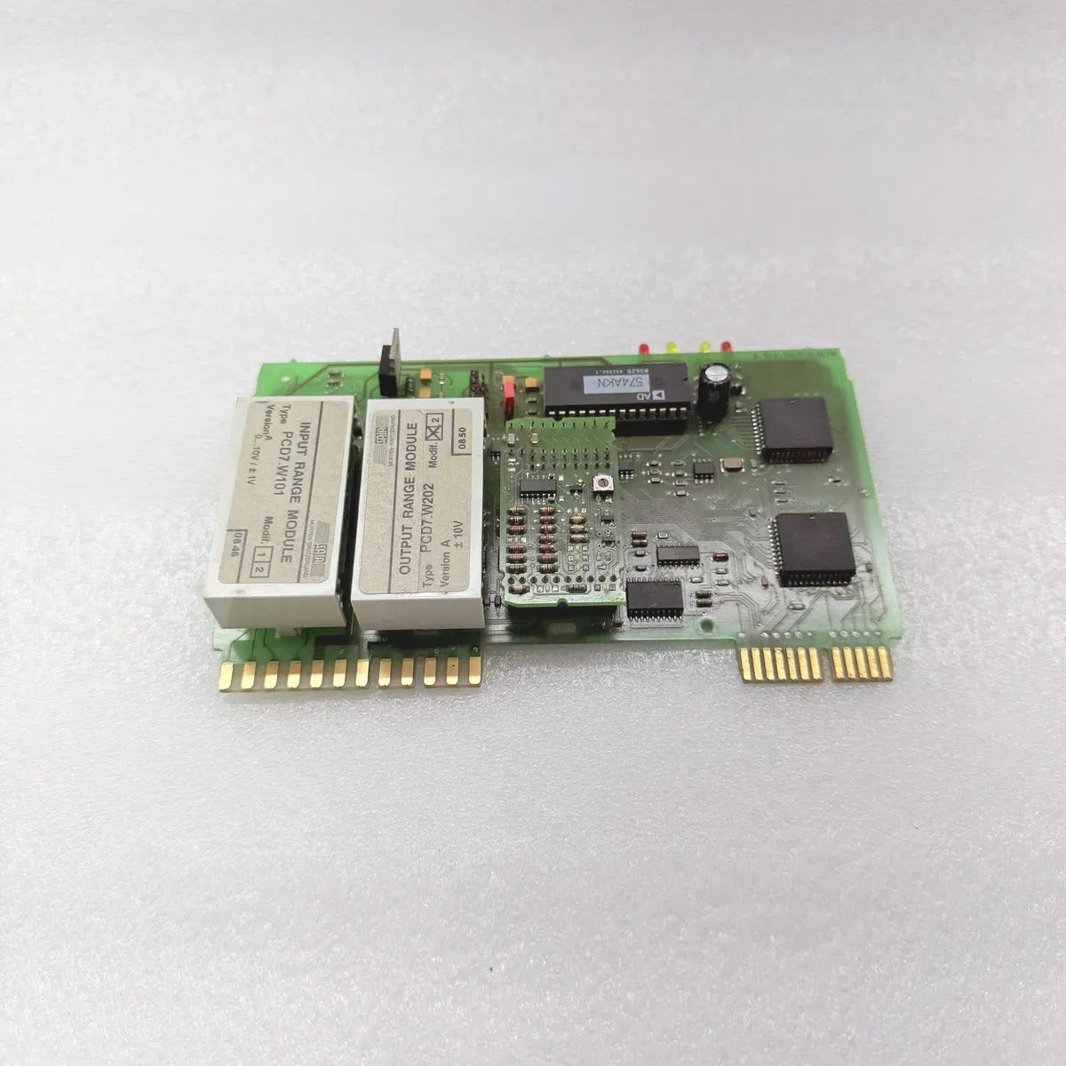 SAIA-BURGESS PCD7.W101 Input Range Module & PCD7.W202 Output Range Module Card
