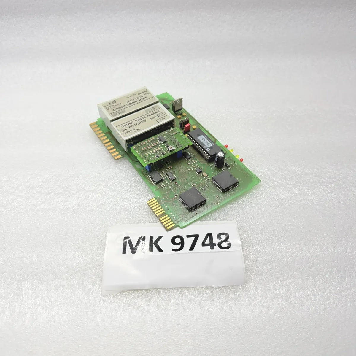 SAIA-BURGESS PCD7.W101 Input Range Module & PCD7.W202 Output Range Module Card