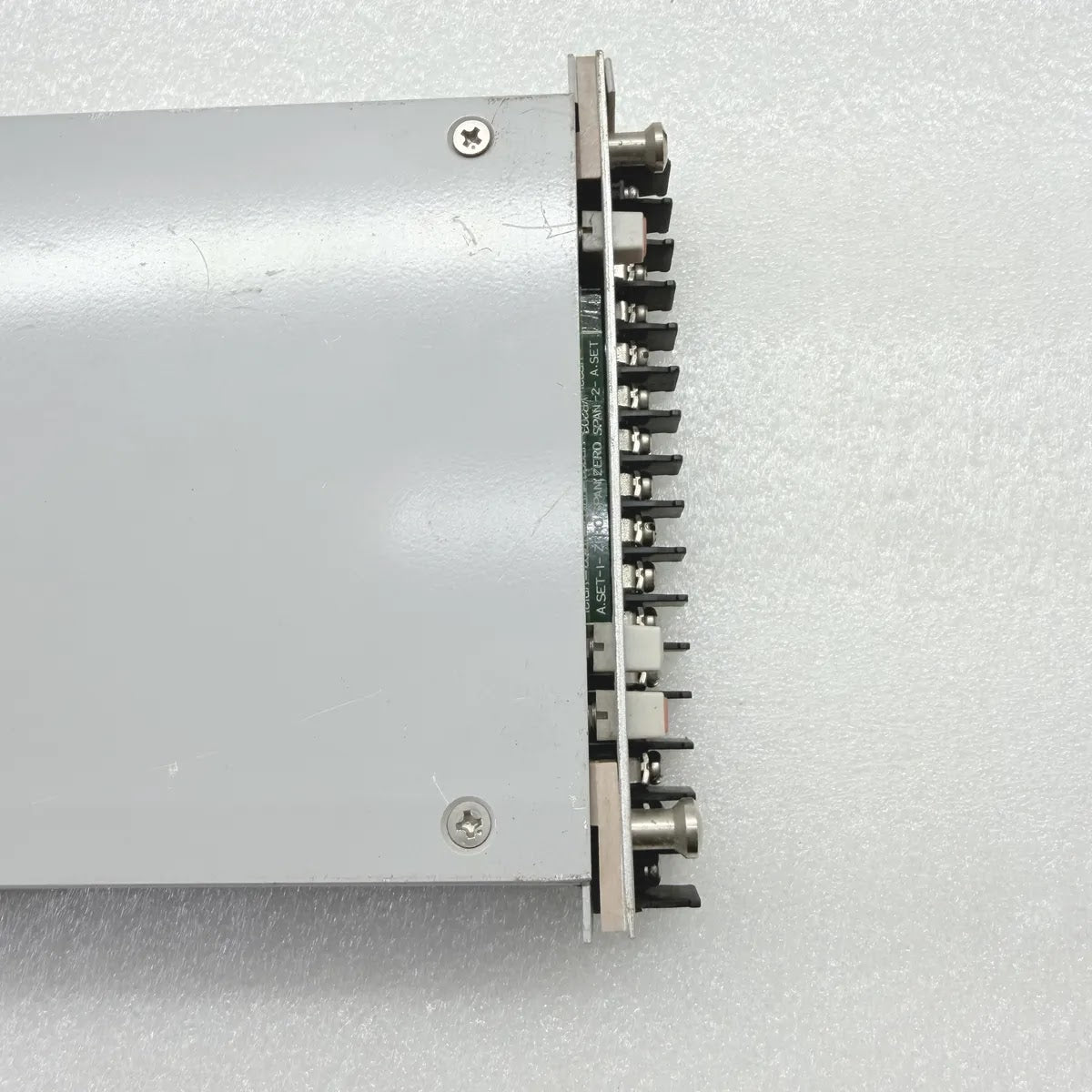 Relay Module Card with ALARM TRIP Terminal Block A.SET ZERO SPAN Controls