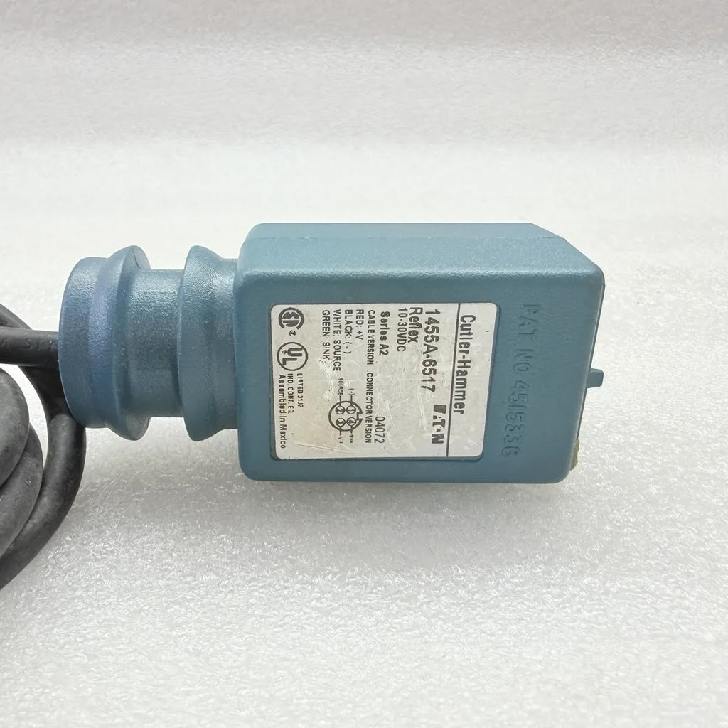 CUTLER-HAMMER 1455A-6517 Reflex Photoelectric Sensor Series A2 10-30VDC Cable