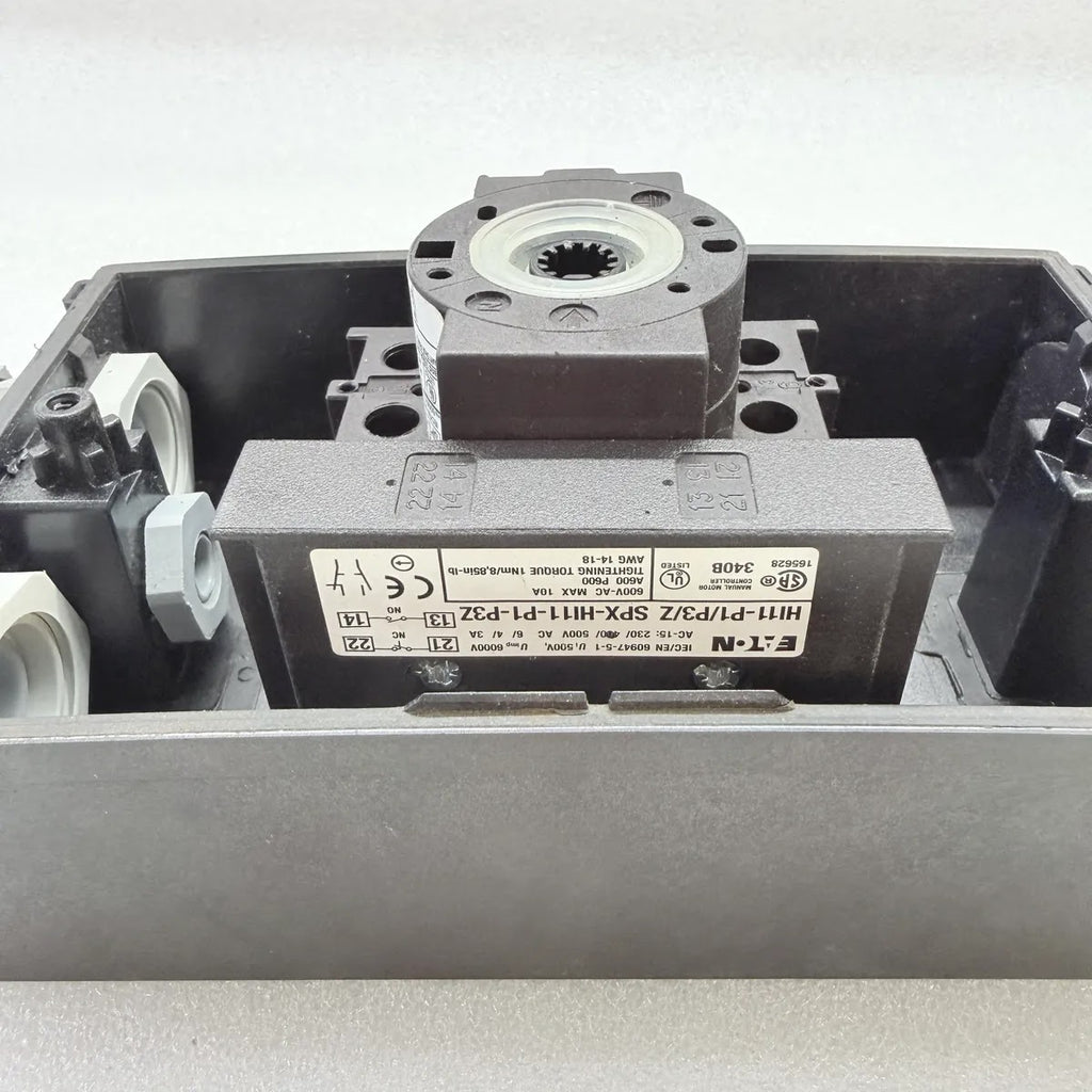 EATON P1-25 SP1-025 Manual Motor Starter Maintenance Switch 20A 600VAC 3PH with