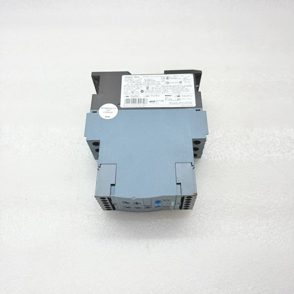 SIEMENS 3RW4027-1BB14 SIRIUS Soft Starter AC Semiconductor Motor Starter 24V DC