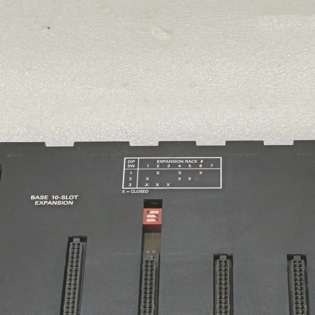 GE Fanuc Base 10-Slot Expansion Rack PLC I/O Class I Div 2 T4A UL