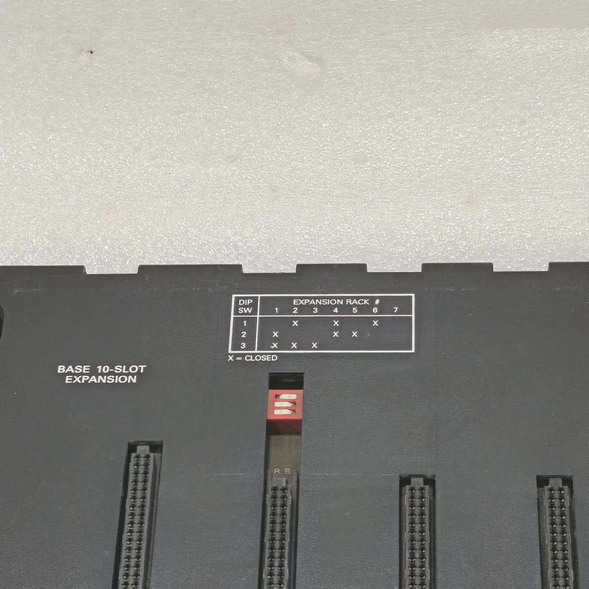 GE Fanuc Base 10-Slot Expansion Rack PLC I/O Class I Div 2 T4A UL