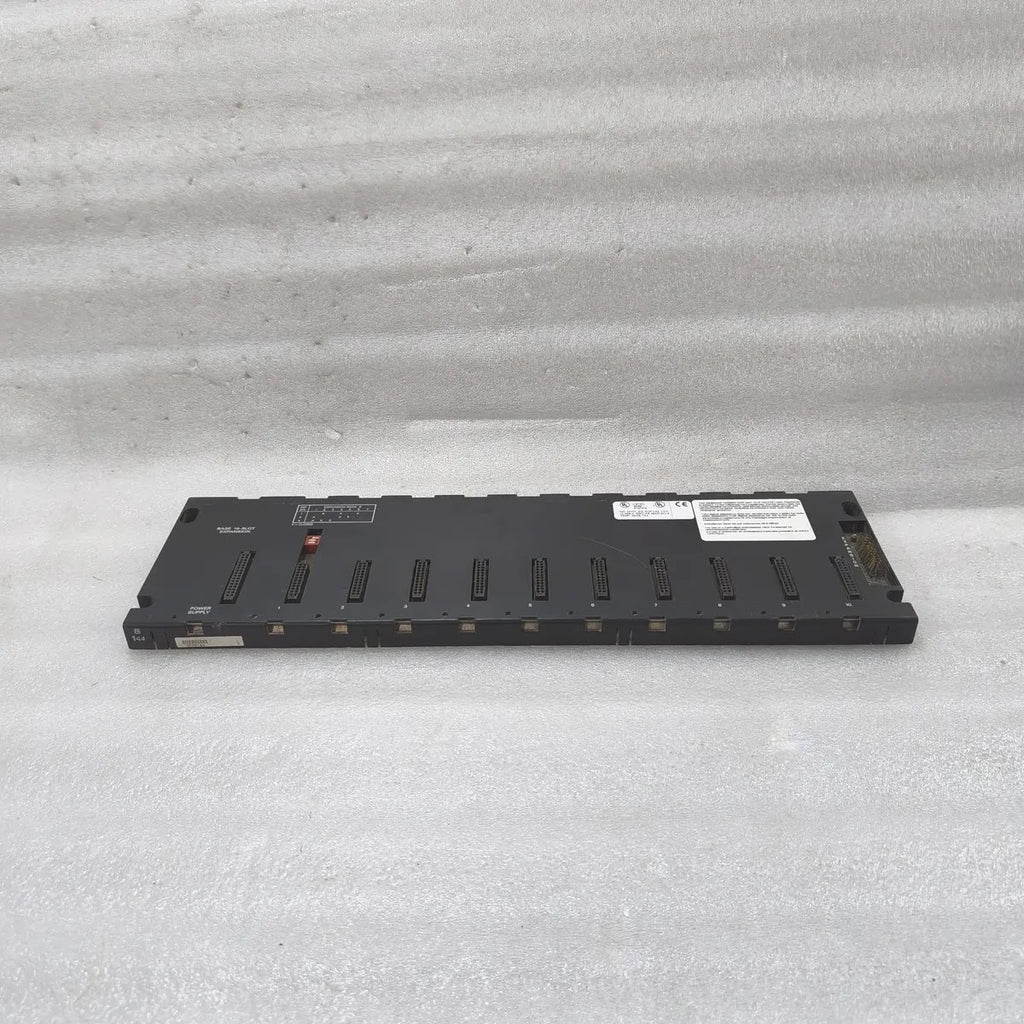 GE Fanuc Base 10-Slot Expansion Rack PLC I/O Class I Div 2 T4A UL