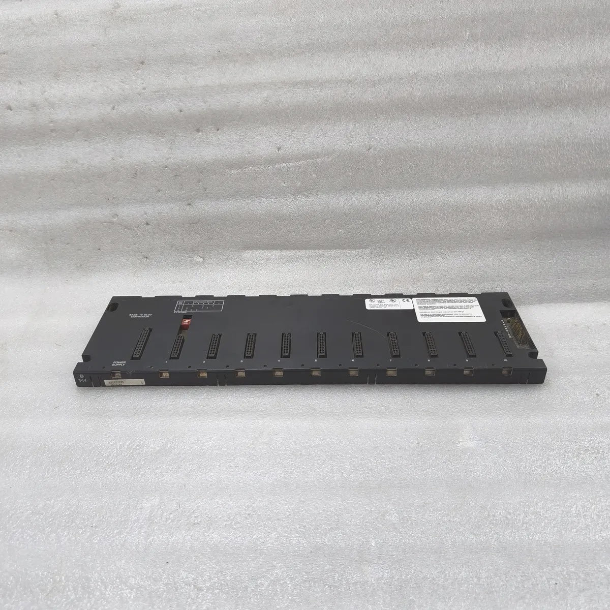 GE Fanuc Base 10-Slot Expansion Rack PLC I/O Class I Div 2 T4A UL