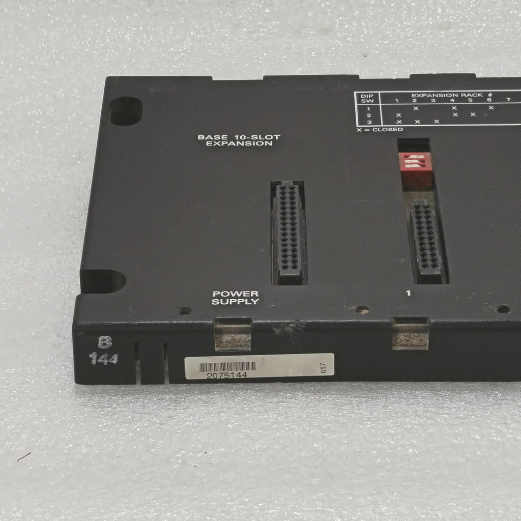 GE Fanuc Base 10-Slot Expansion Rack PLC I/O Class I Div 2 T4A UL