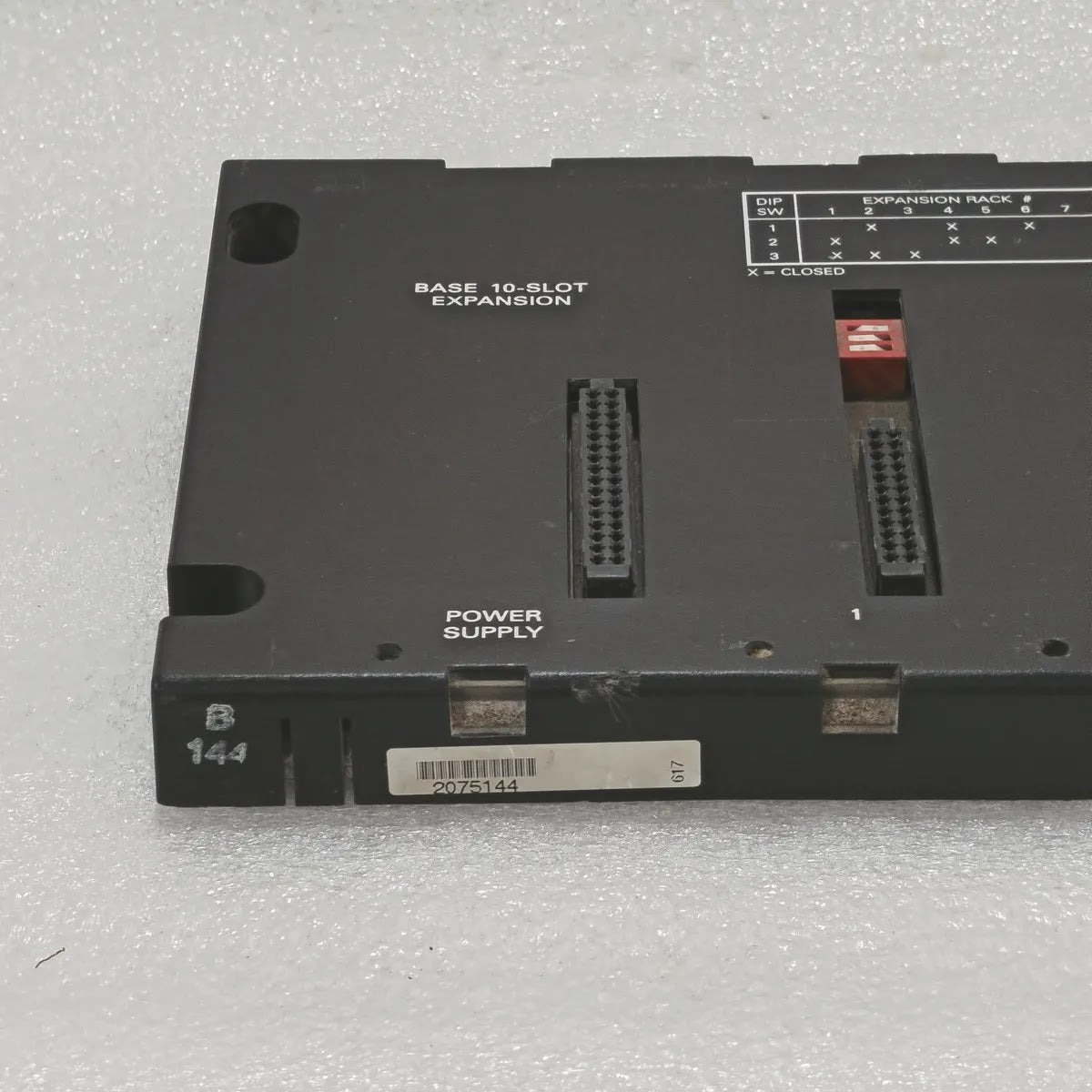GE Fanuc Base 10-Slot Expansion Rack PLC I/O Class I Div 2 T4A UL