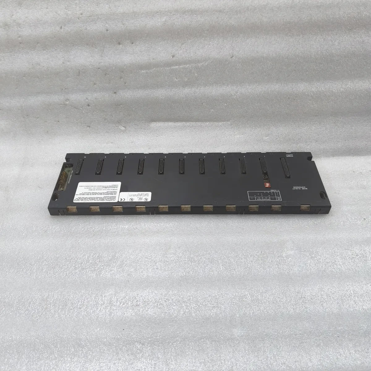 GE Fanuc Base 10-Slot Expansion Rack PLC I/O Class I Div 2 T4A UL