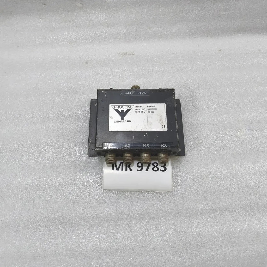 Procom HPRS4-N Antenna Splitter 4-Way RX 50-960MHz 12V Denmark