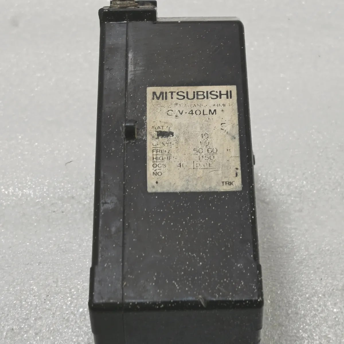 Mitsubishi CV-40LM Current Transformer 50/60 Hz HIGH 1150 OCS 40