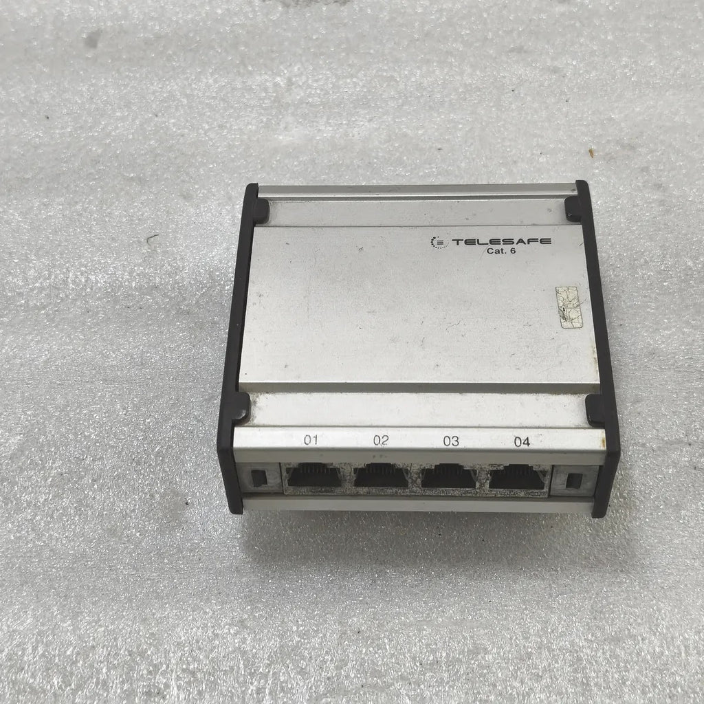 Telesafe Cat. 6 4-Port RJ45 Patch Panel Module