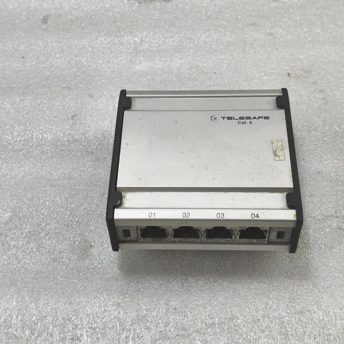 Telesafe Cat. 6 4-Port RJ45 Patch Panel Module